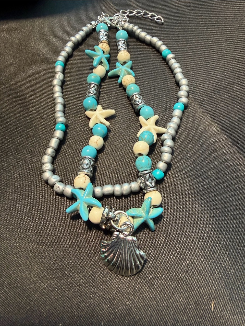 BUY NOW . Beaded Anklet/Bracelet with Extension. NEW. Choice of 1. BUY NOW - Picture 3 of 5